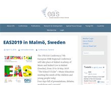 Tablet Screenshot of eas-music.org